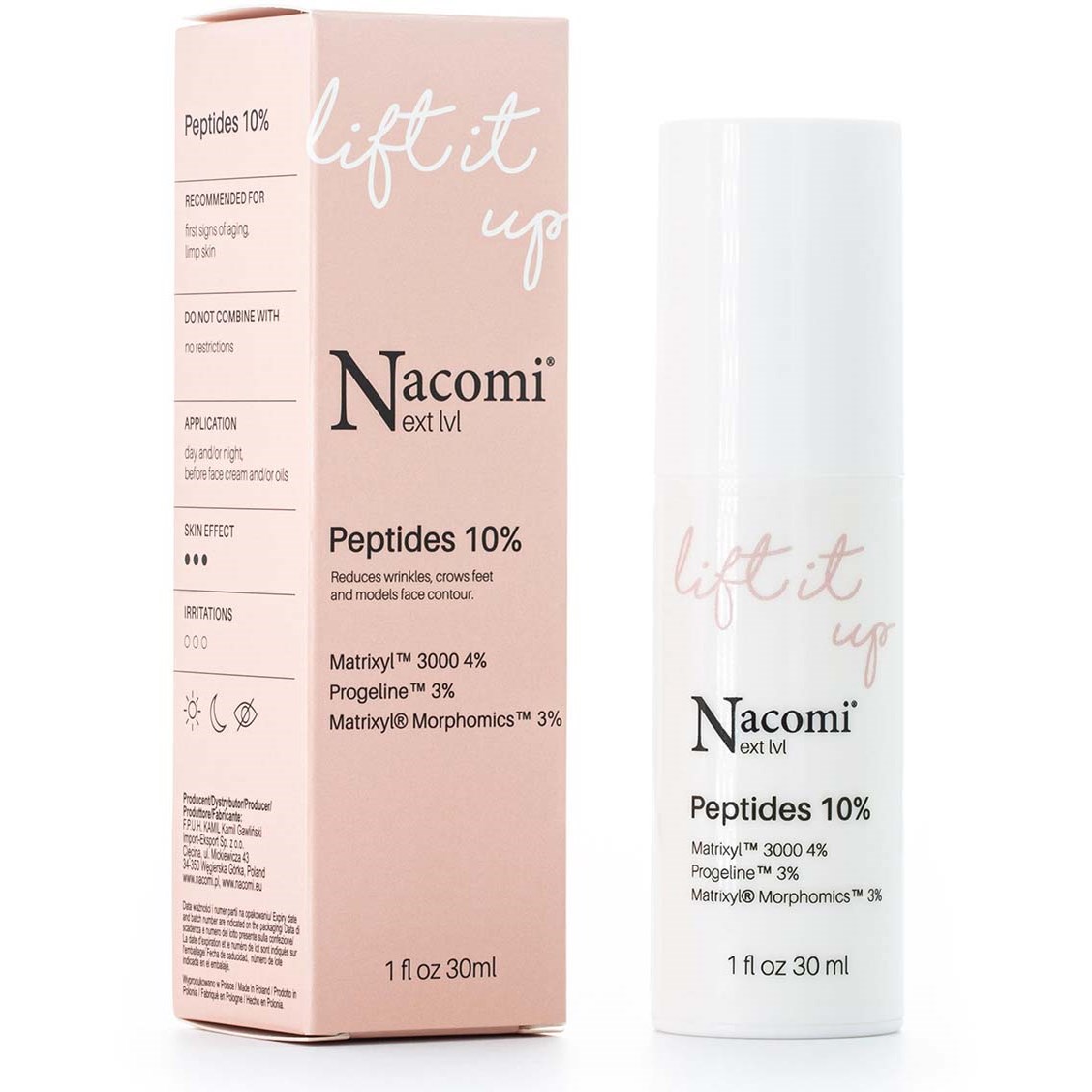 Läs mer om Nacomi Lift It Up Peptides 10% 30 ml