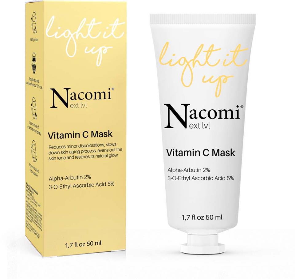 Nacomi Next Level Light it up - Brightening face mask with