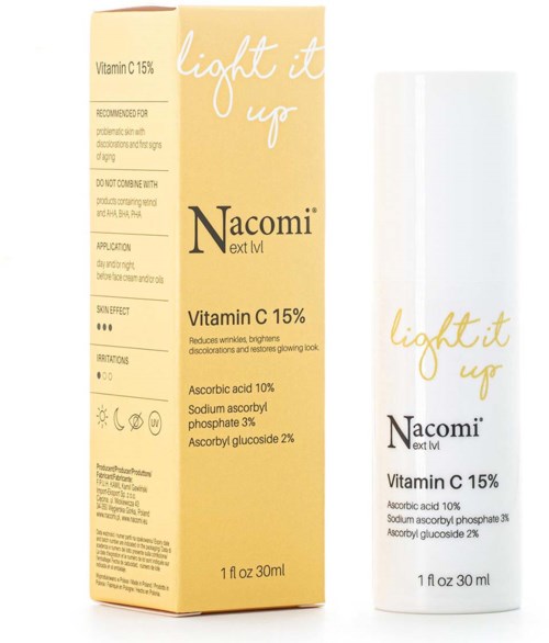 Nacomi Next Level Light It Up Vitamin C 15%   30 ml