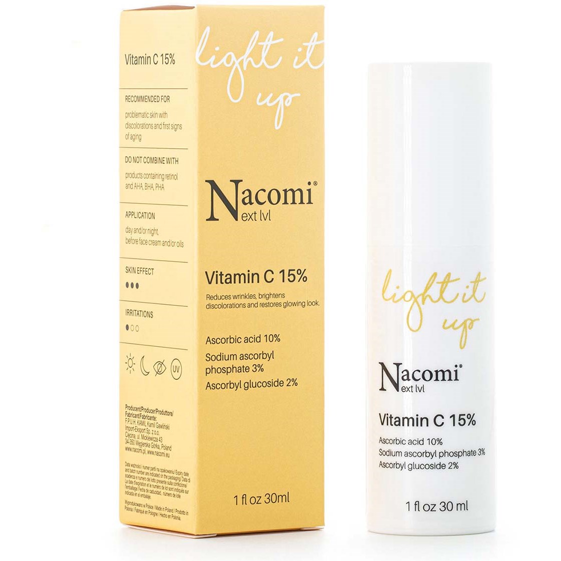 Läs mer om Nacomi Light It Up Vitamin C 15% 30 ml