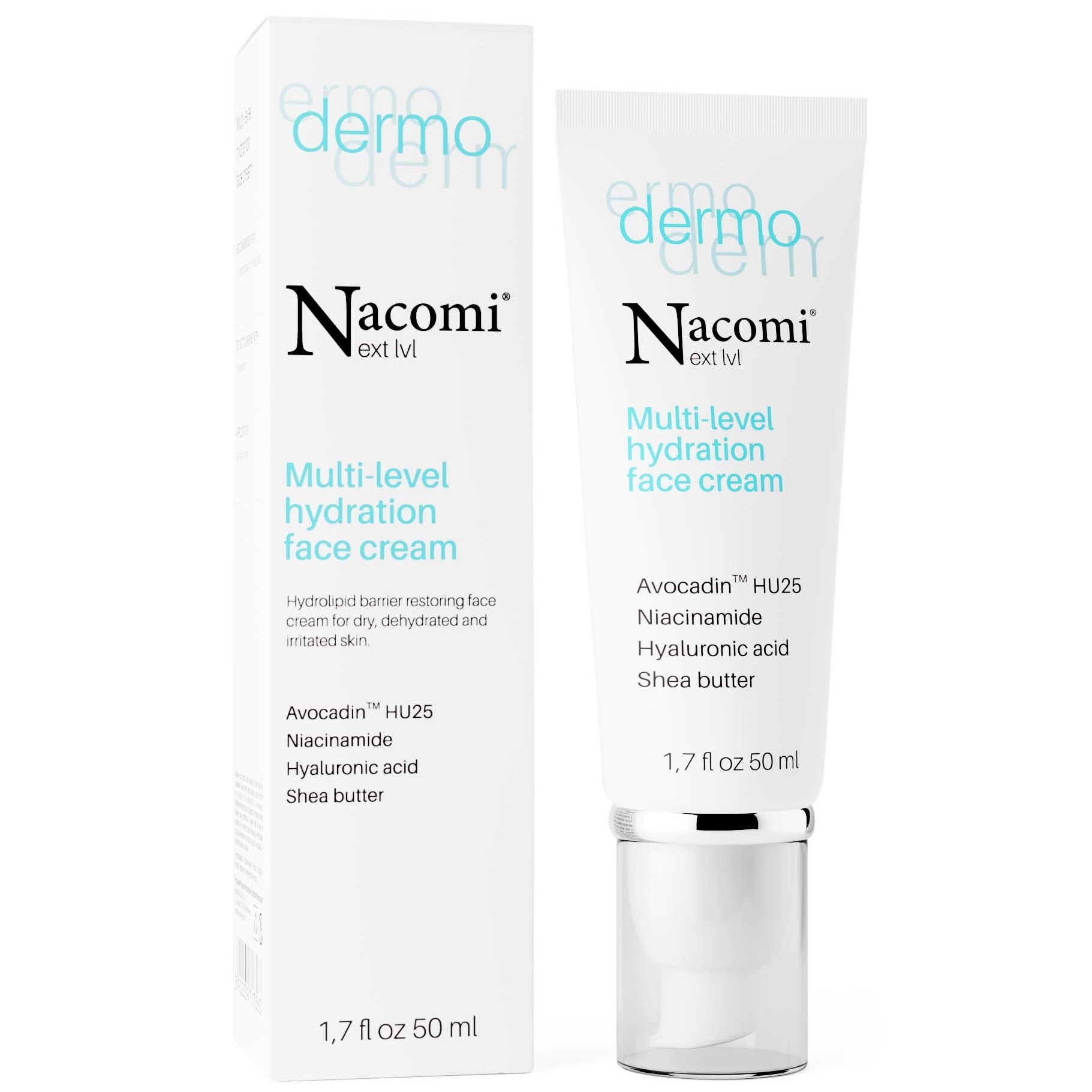 Läs mer om Nacomi Next Level Multi-Level Hydration Face Cream 50 ml