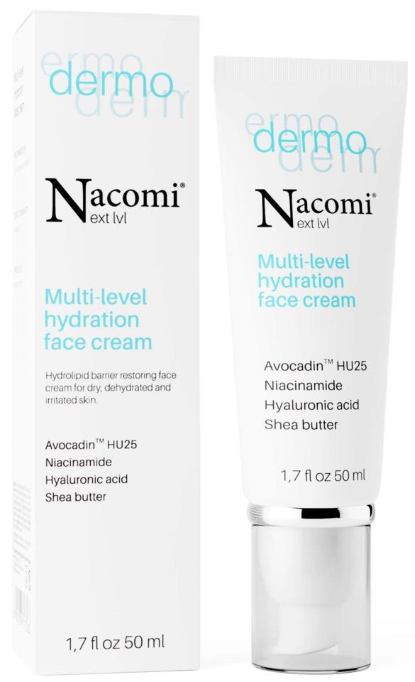 Nacomi Next Level Dermo Multi-Level Hydration Face Cream 50 ml