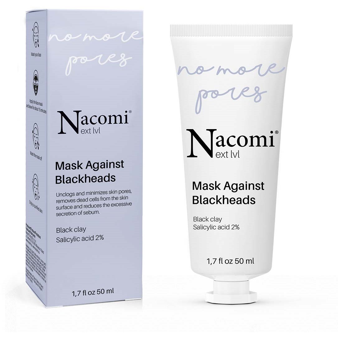 Läs mer om Nacomi No more pores - Face mask against blackheads 50 ml