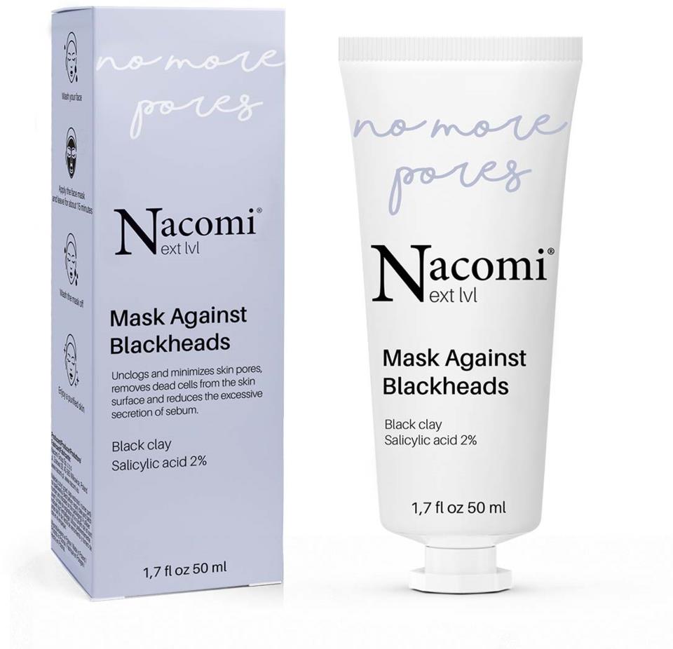 Nacomi Next Level No more pores - Face mask against blackhe