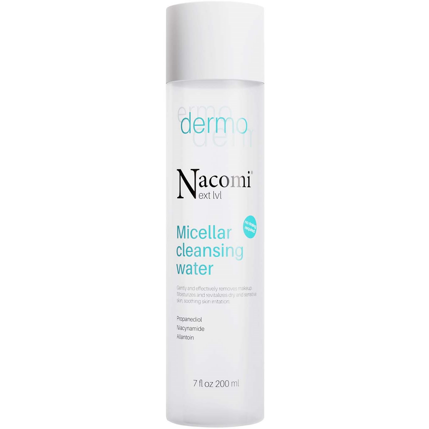 Läs mer om Nacomi Next Level Micellar Water For Dry And Sensitive Skin 200 ml