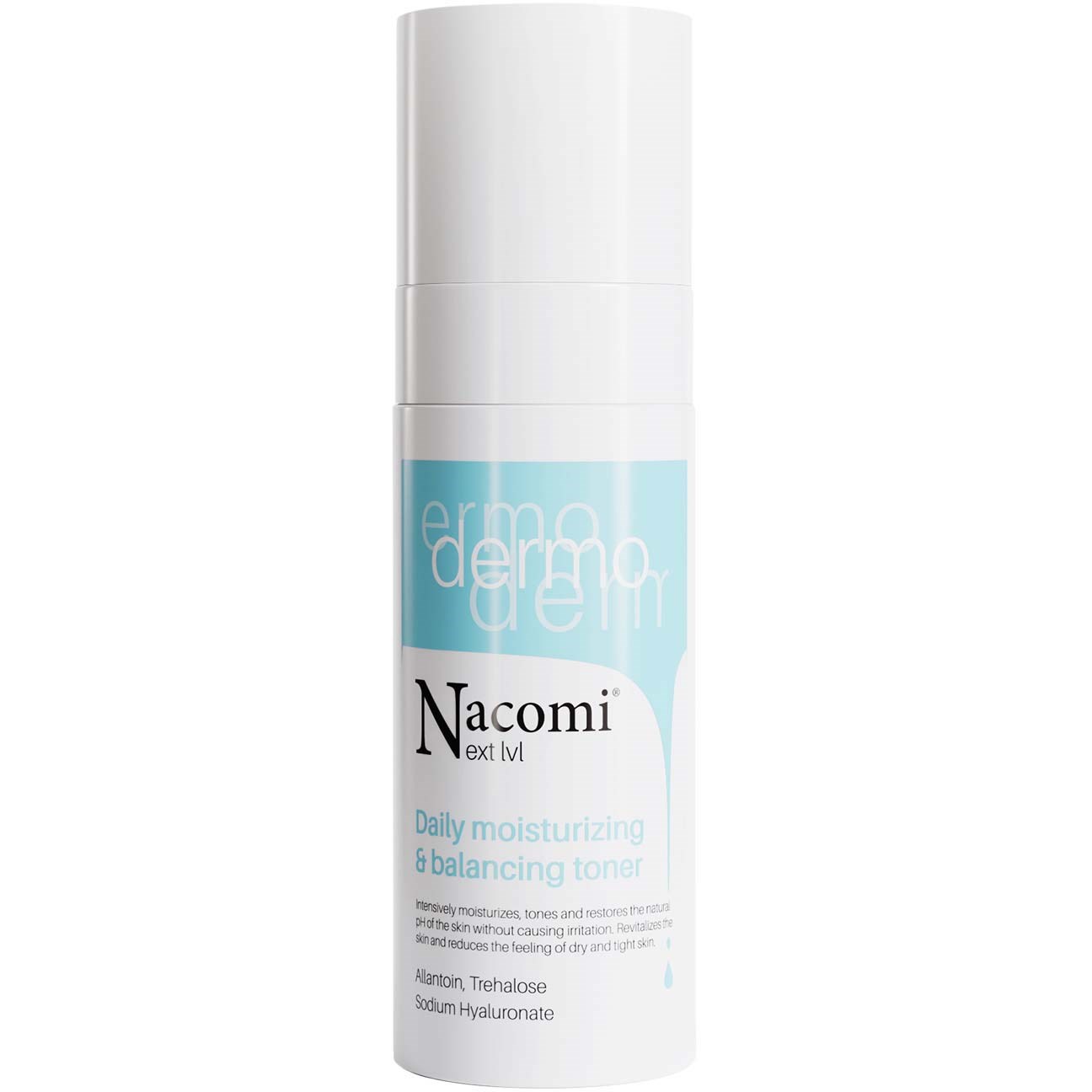 Läs mer om Nacomi Next Level Moisturizing Toner For Dry And Sensitive Skin 100 ml