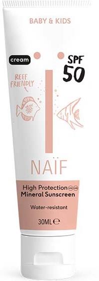 Naif Baby & Kids Mineral Sunscreen Cream SPF50 30 ml