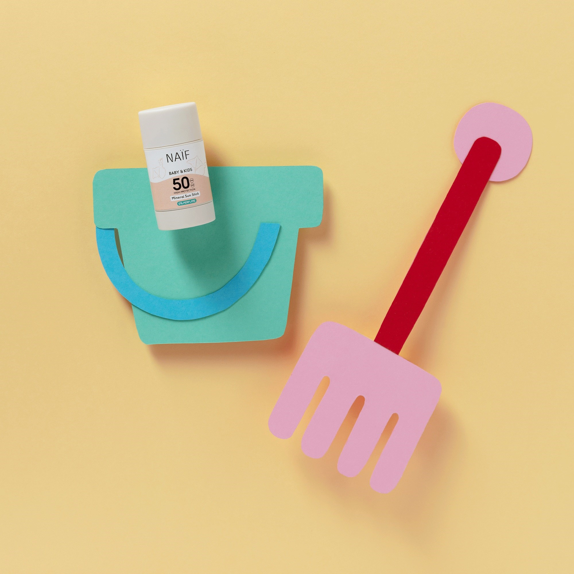 NAÏF Stick Baby&Kids SPF50 No Perfume (obrázok 4)