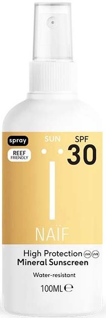Naif Mineral Sunscreen Spray SPF30 100 ml