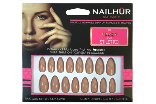 Nailhur Stiletto Nakey