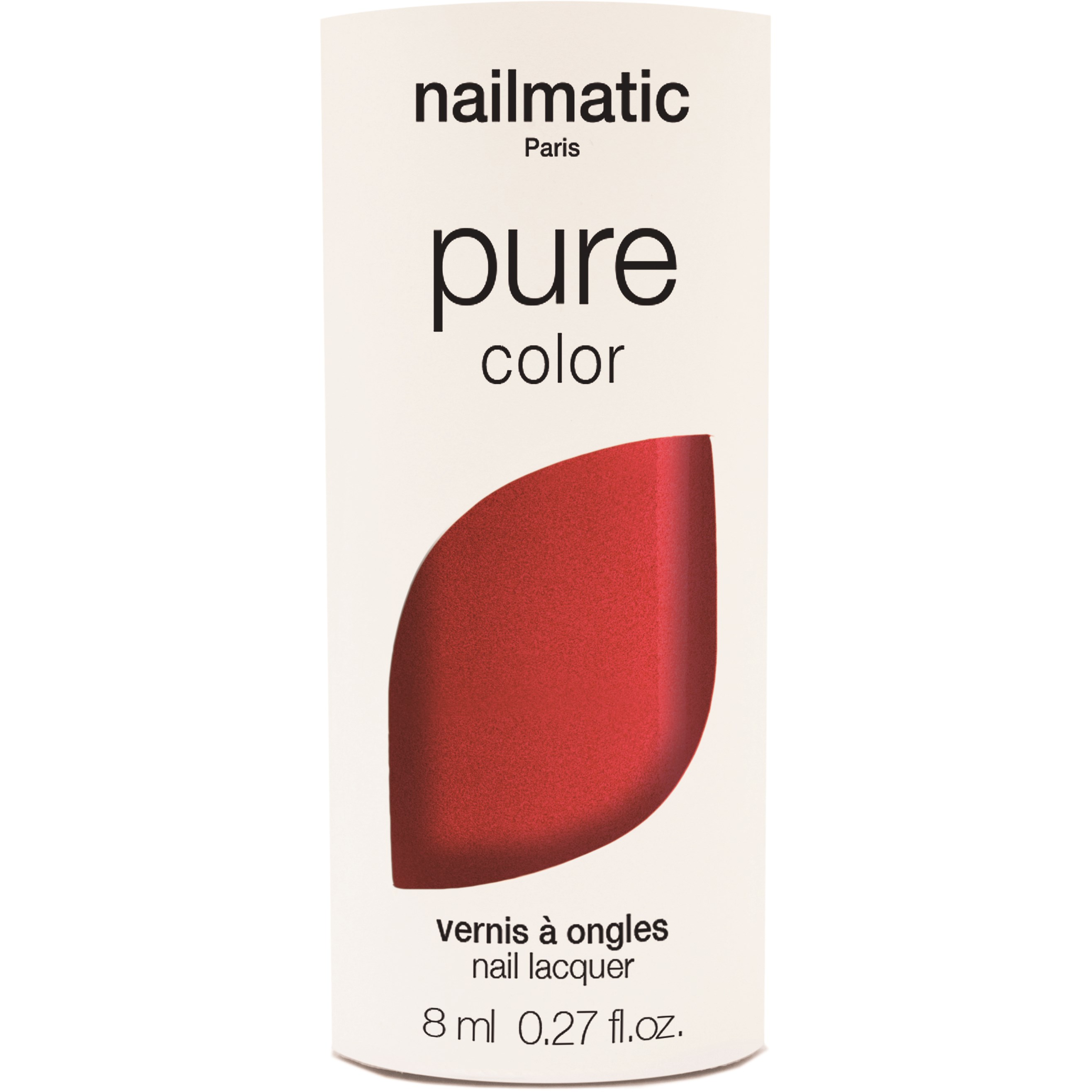 Läs mer om Nailmatic Pure Colour Amour Rouge Nacré/Red Shimmer