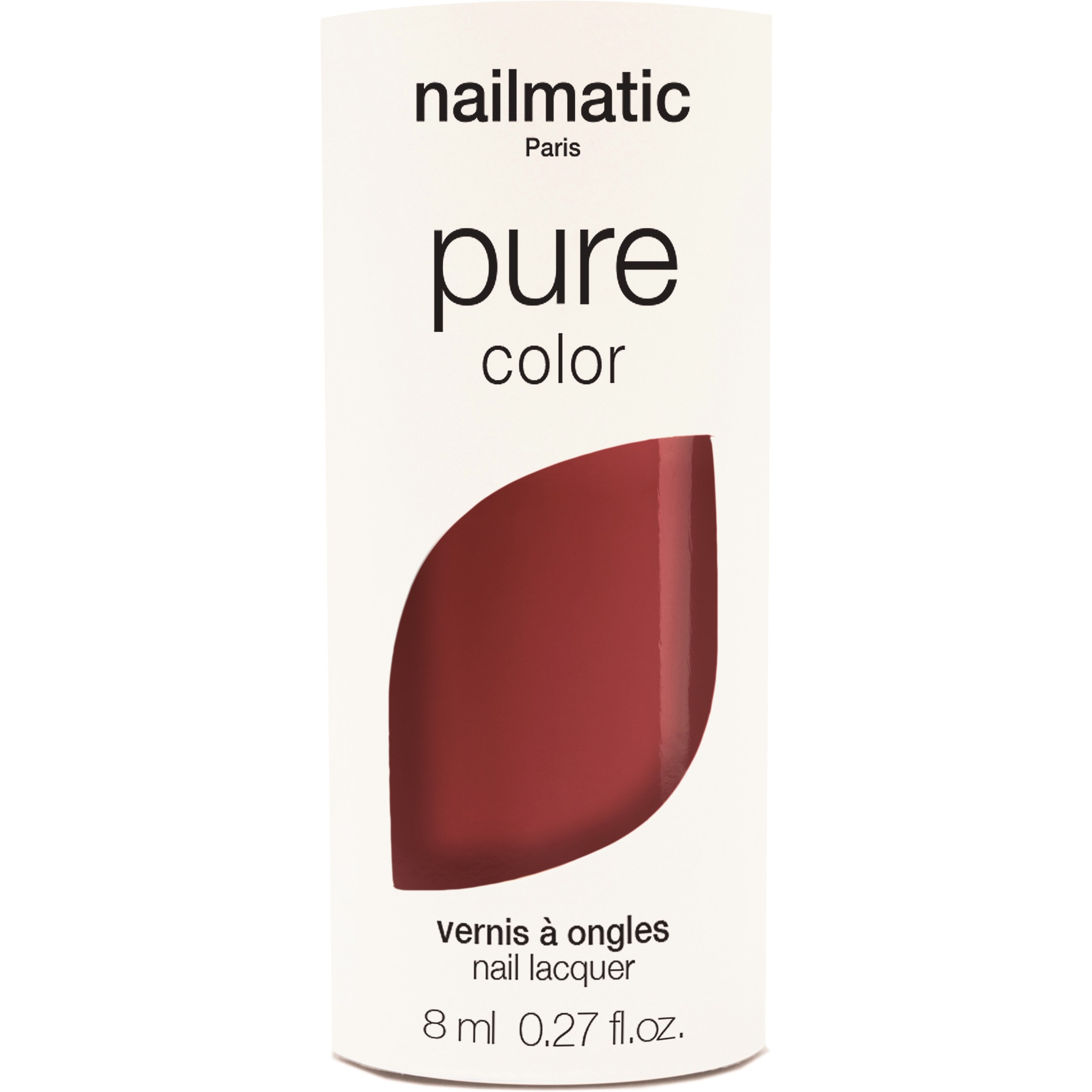 Läs mer om Nailmatic Pure Colour Anouk Bois De Rose Brique/Rosewood Brick