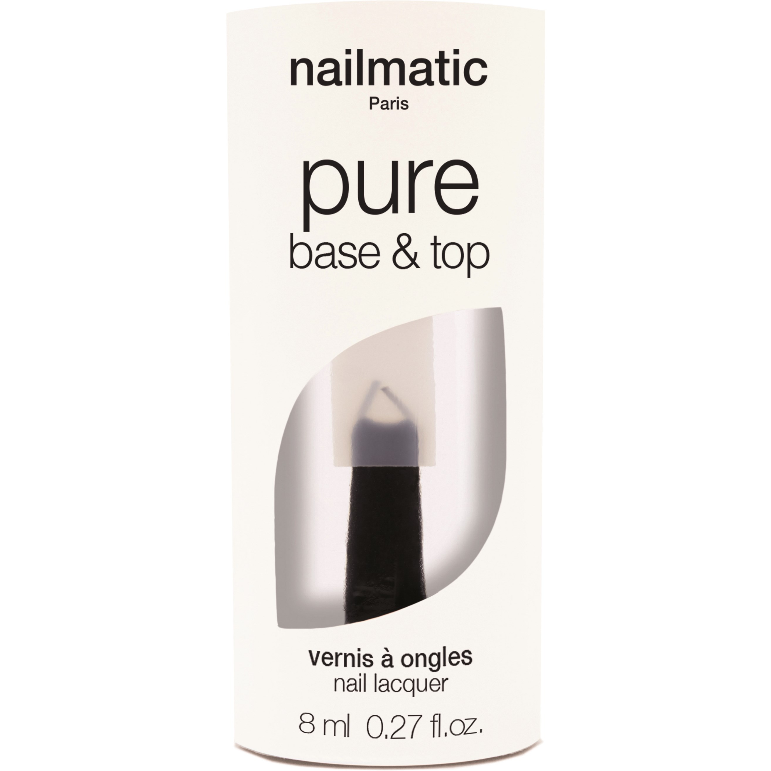 Läs mer om Nailmatic Pure Colour Base & Top 2 In 1 Bio Based