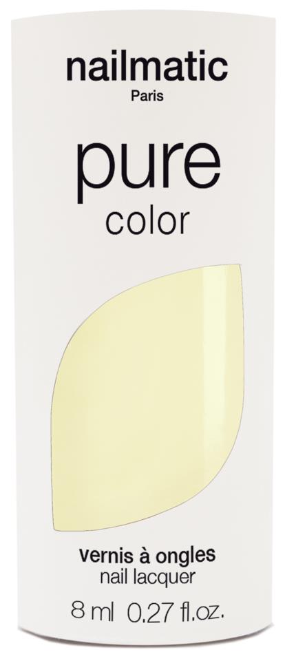 Nailmatic Pure Colour Beth - Pastel Yellow 8 ml