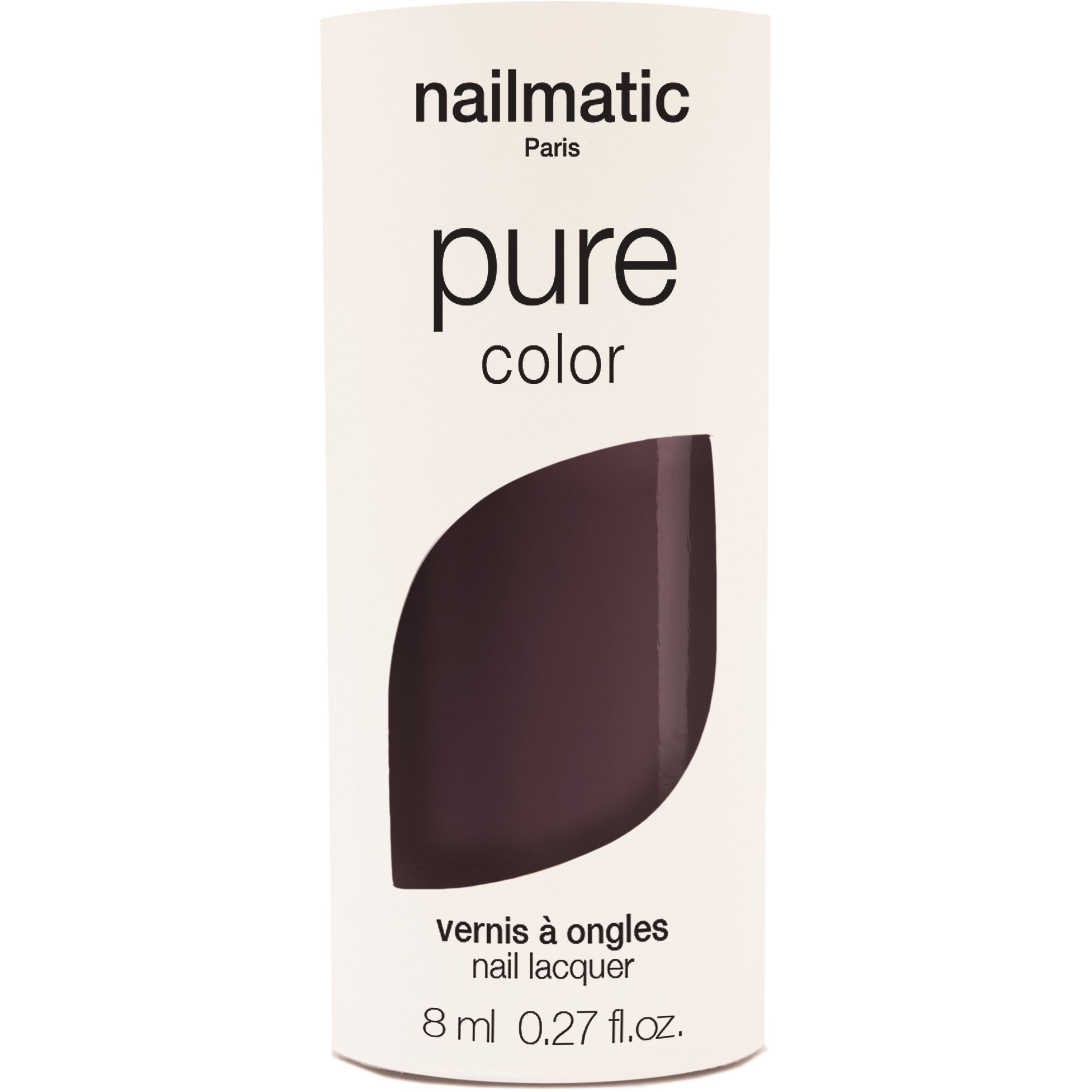 Läs mer om Nailmatic Pure Colour Brune Aubergine/Plum
