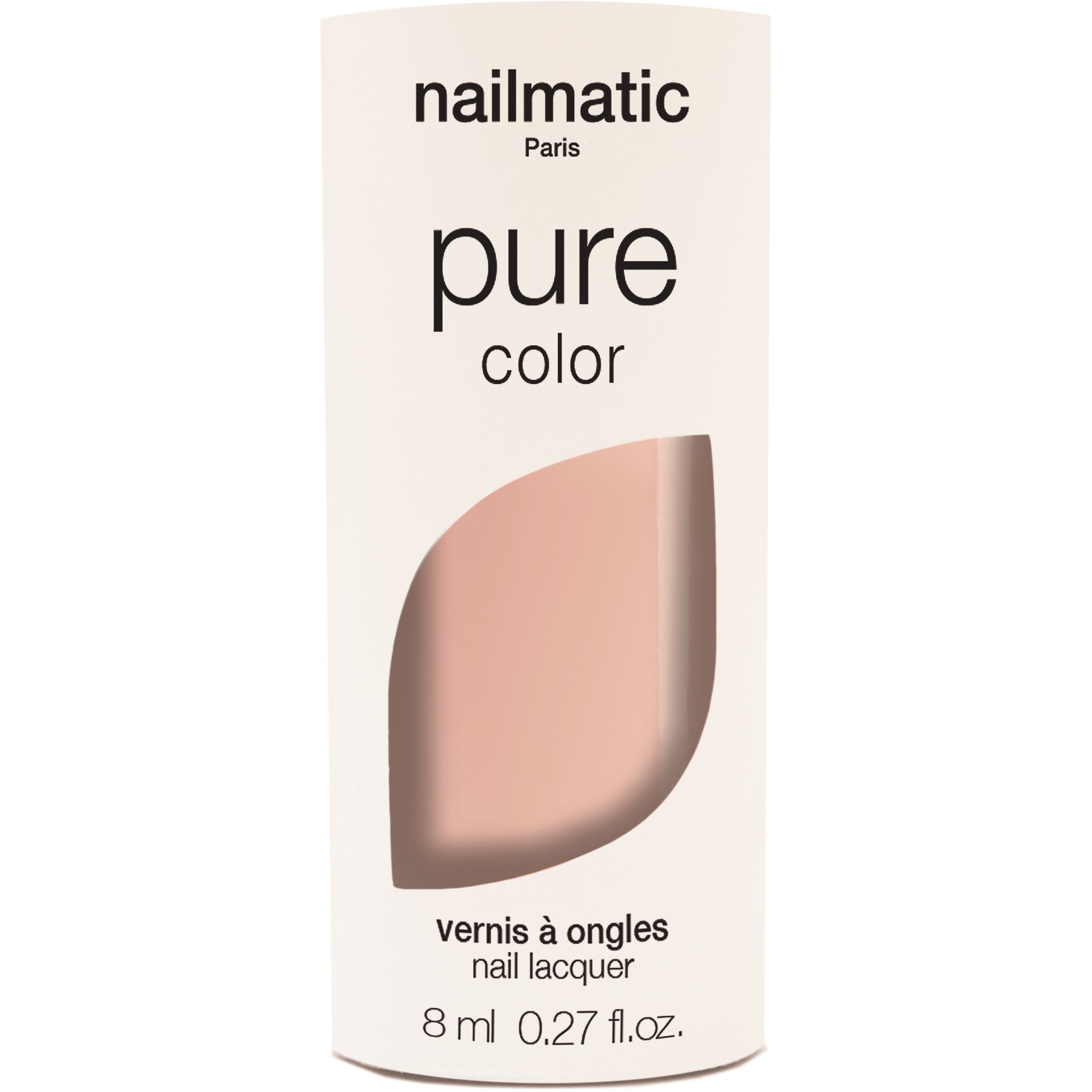 Läs mer om Nailmatic Pure Colour Elsa Beige Transparent/Sheer Beige