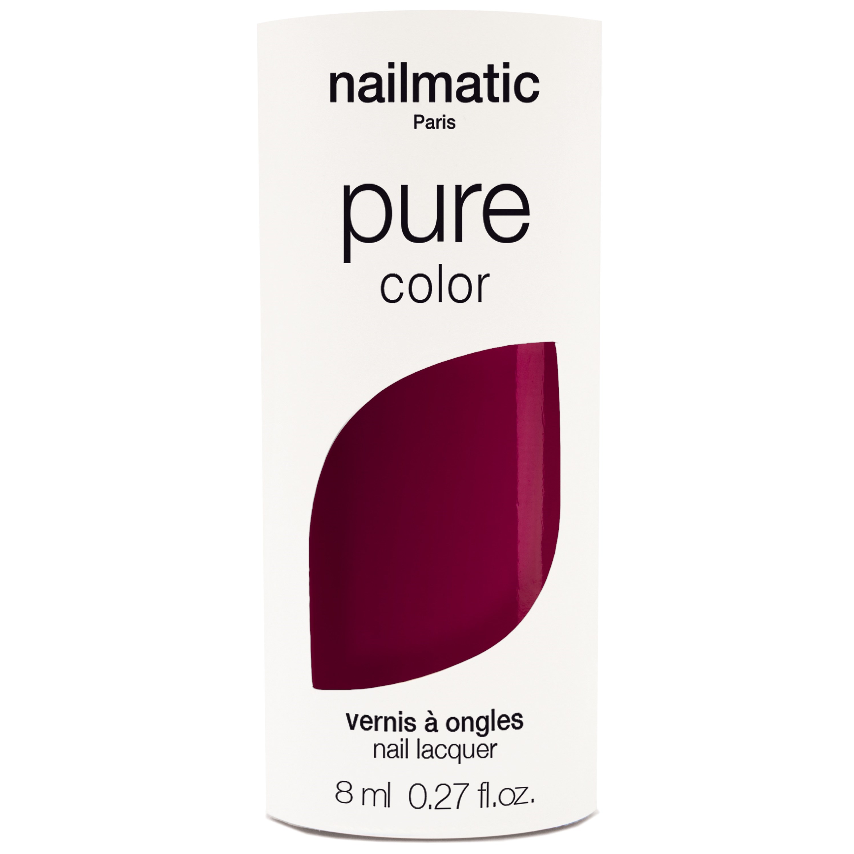 Nailmatic Pure Colour Burgundy Red Burgundy Red