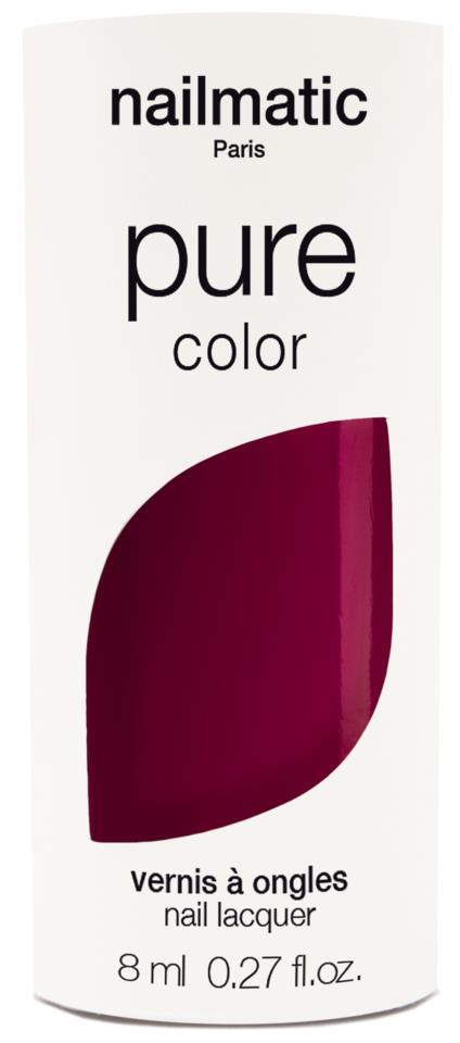 Nailmatic Pure Colour Faye - Burgundy Red 8 ml