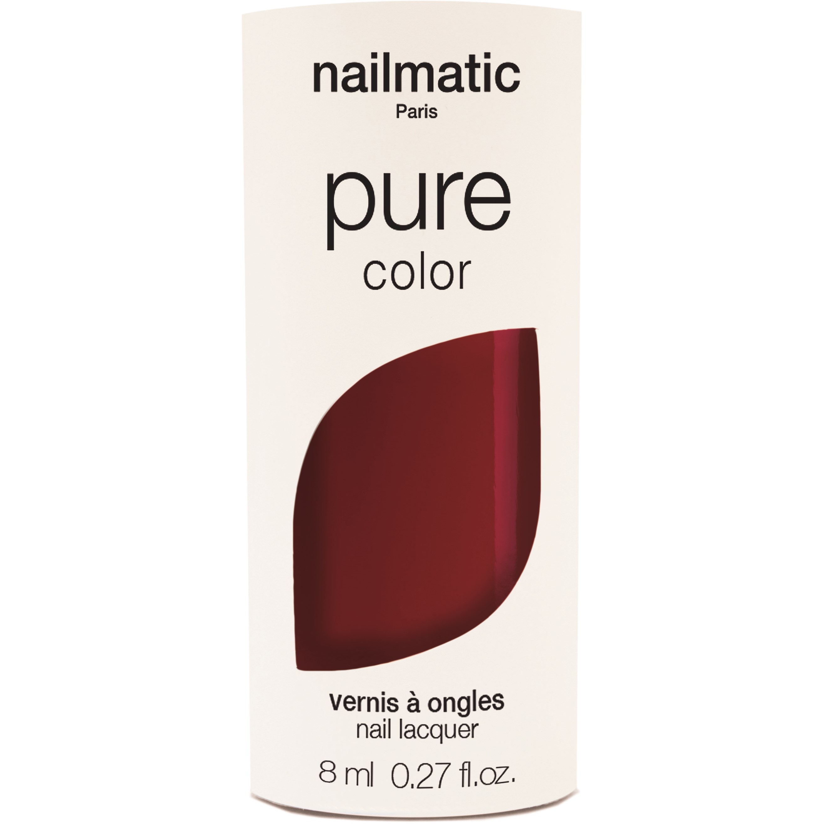 Läs mer om Nailmatic Pure Colour Kate Rouge Bordeaux/Burgundy