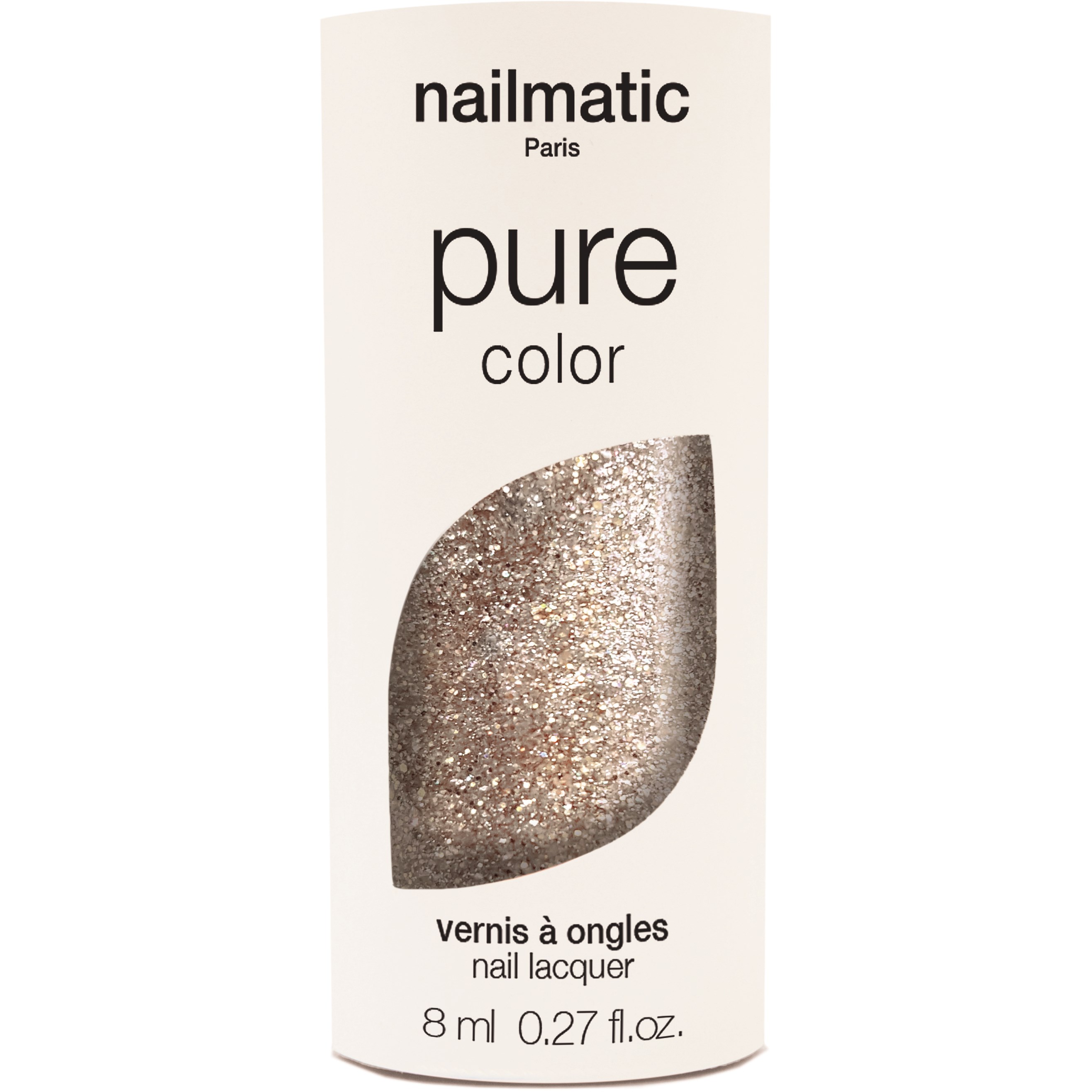 Läs mer om Nailmatic Pure Colour Lucia Paillette Or/Gold Glitter