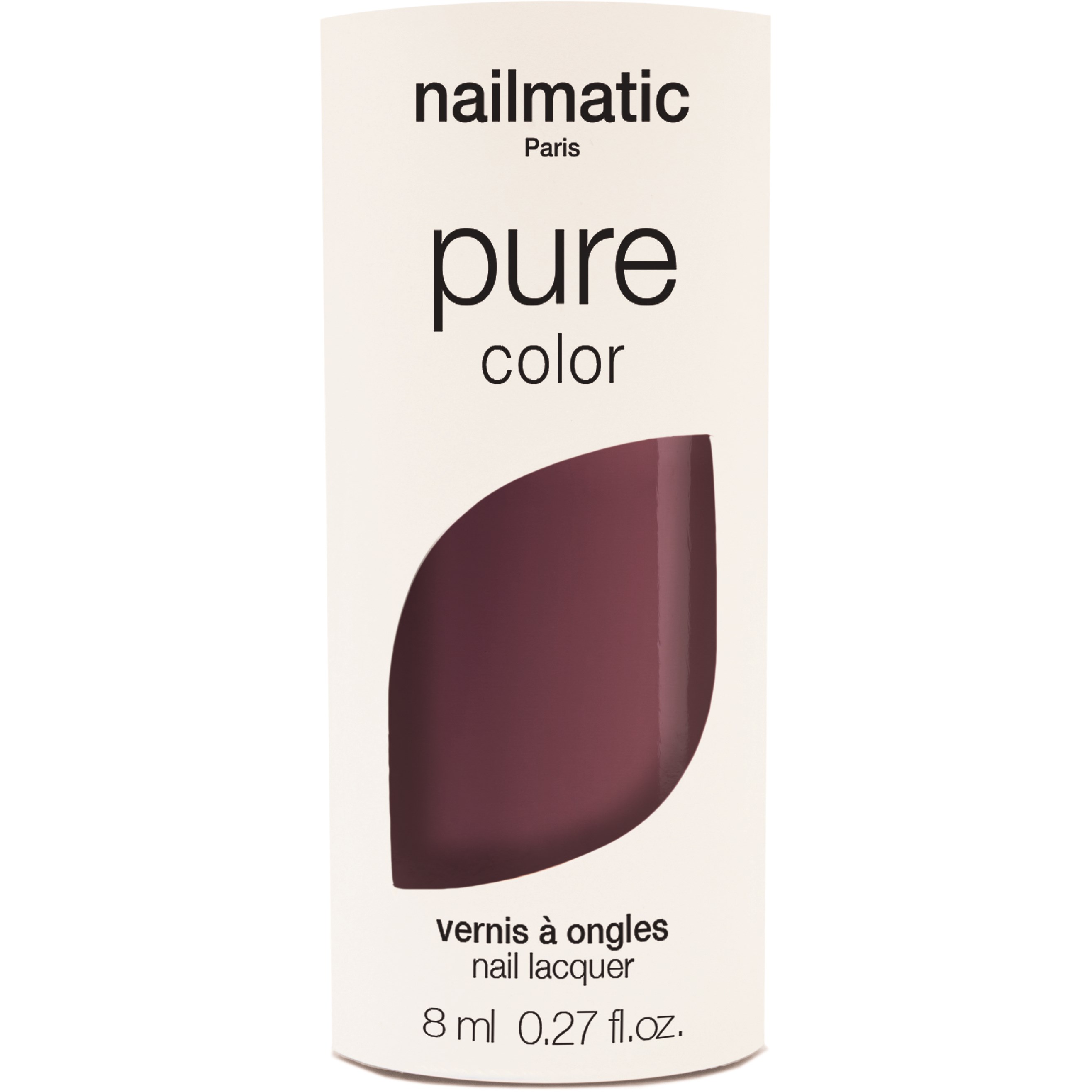 Läs mer om Nailmatic Pure Colour Misha Prune/Plum