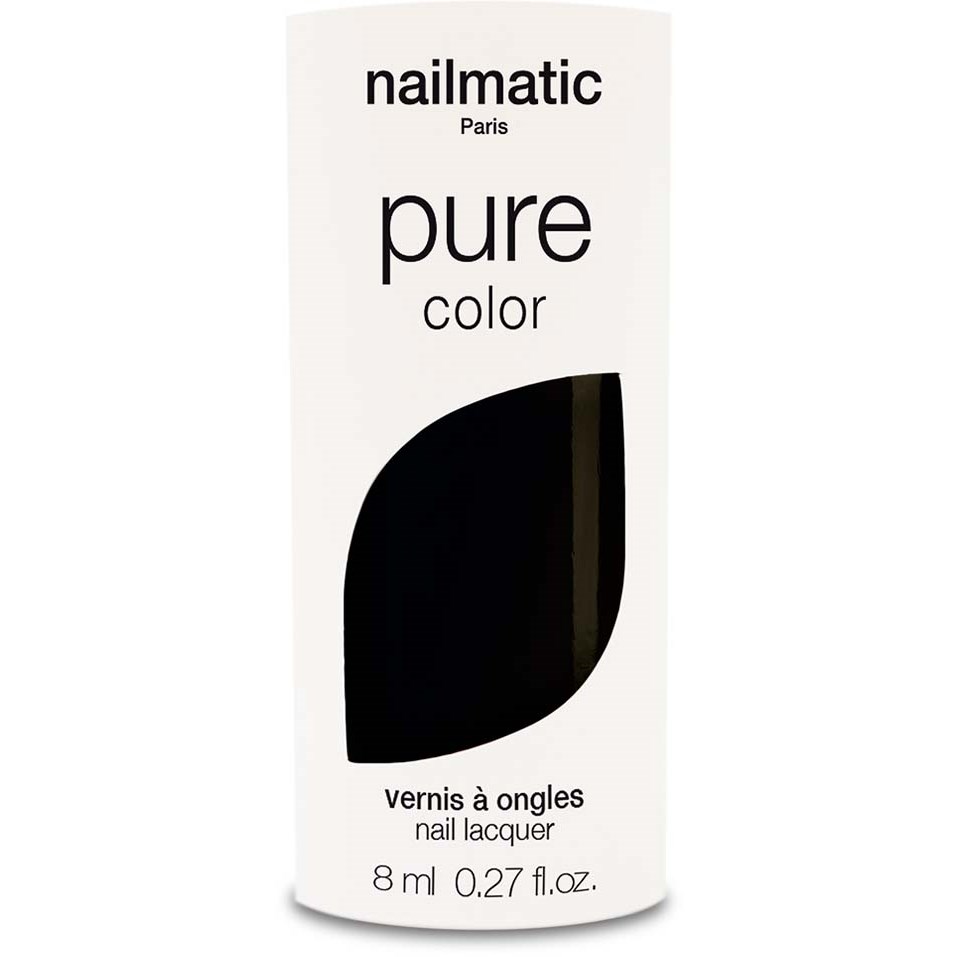 Läs mer om Nailmatic Pure Colour Pure Nail Polish Black
