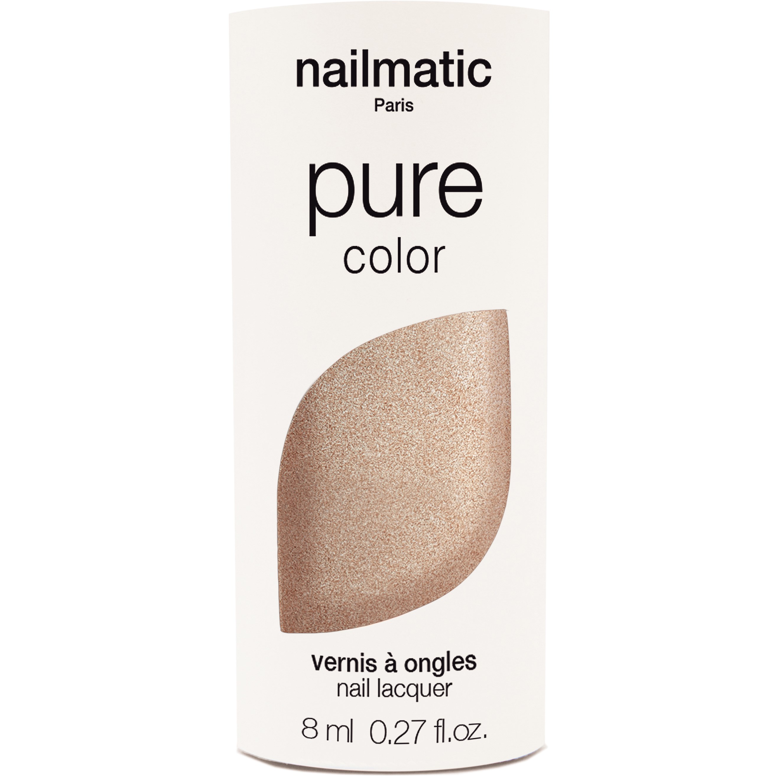 Nailmatic Pure Colour TAYLOR – Metallic Pink Gold