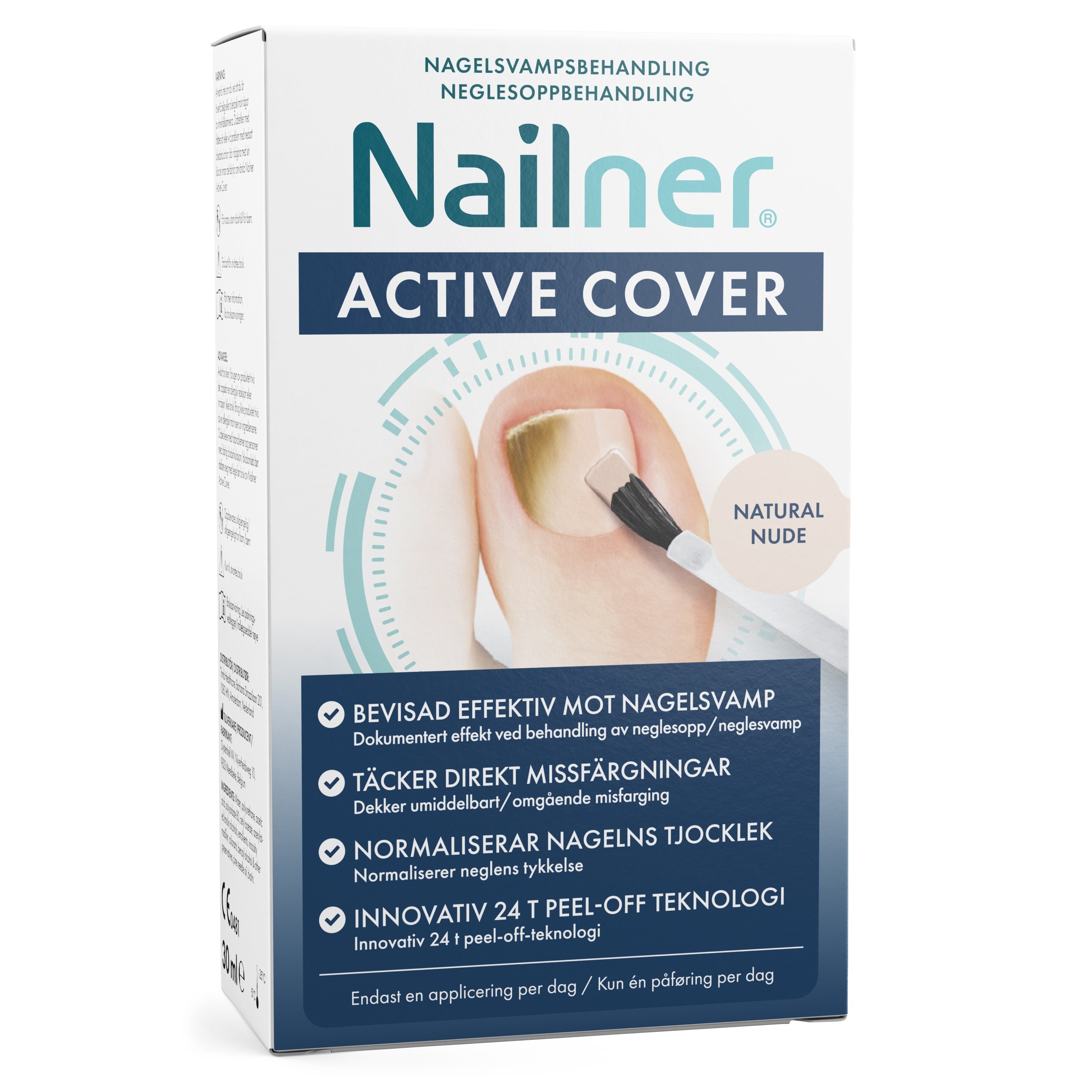 Läs mer om Nailner Active Cover Natural Nude
