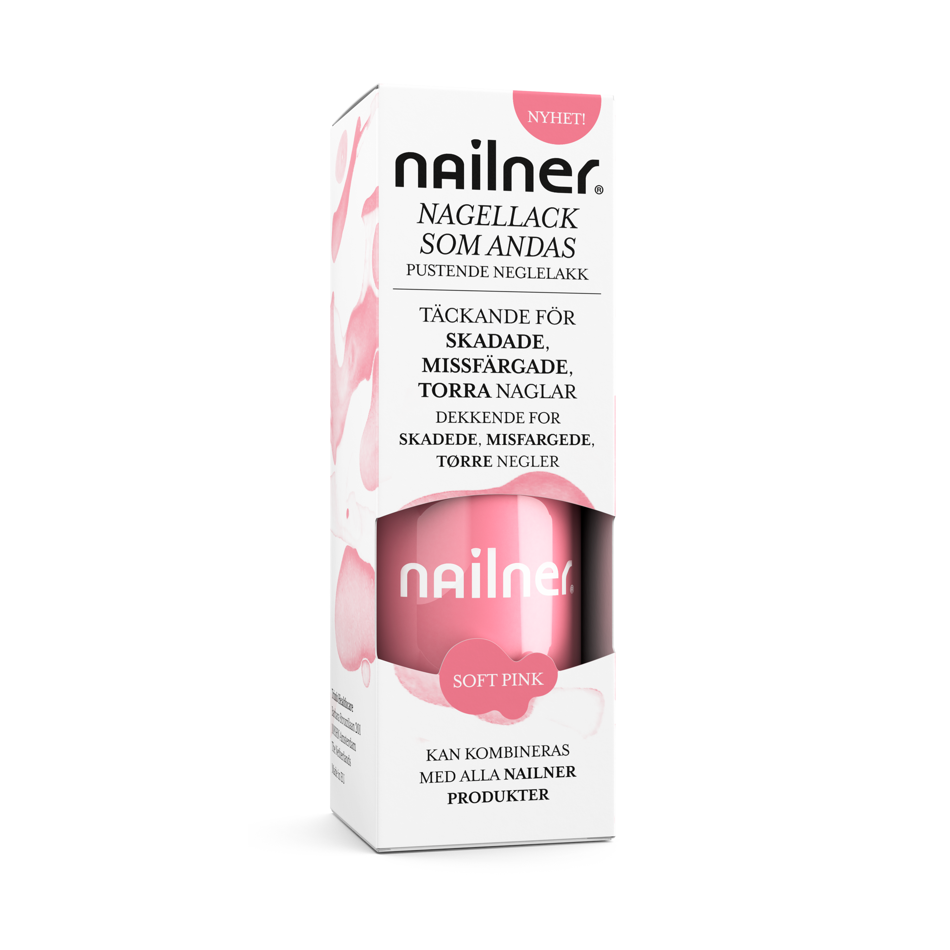 Läs mer om Nailner Nailpolish Soft Pink