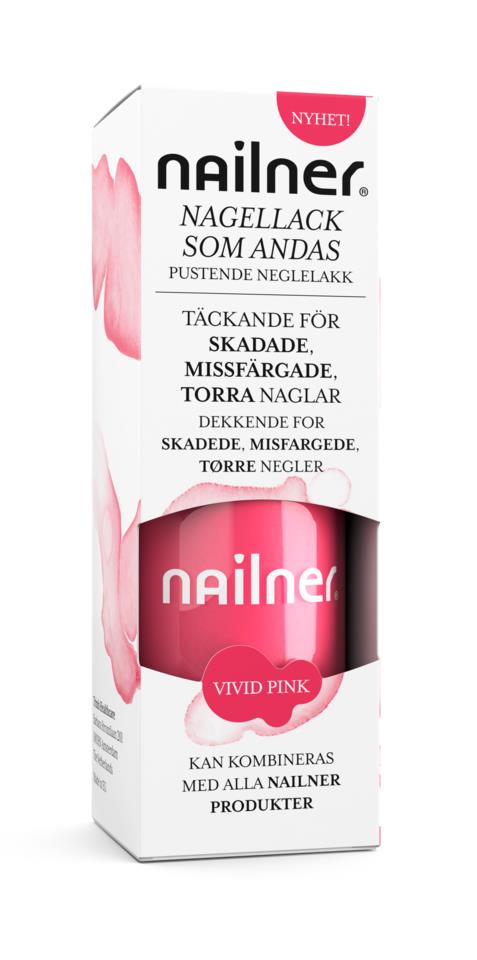 Nailner Nagellack Vivid Pink 8ml
