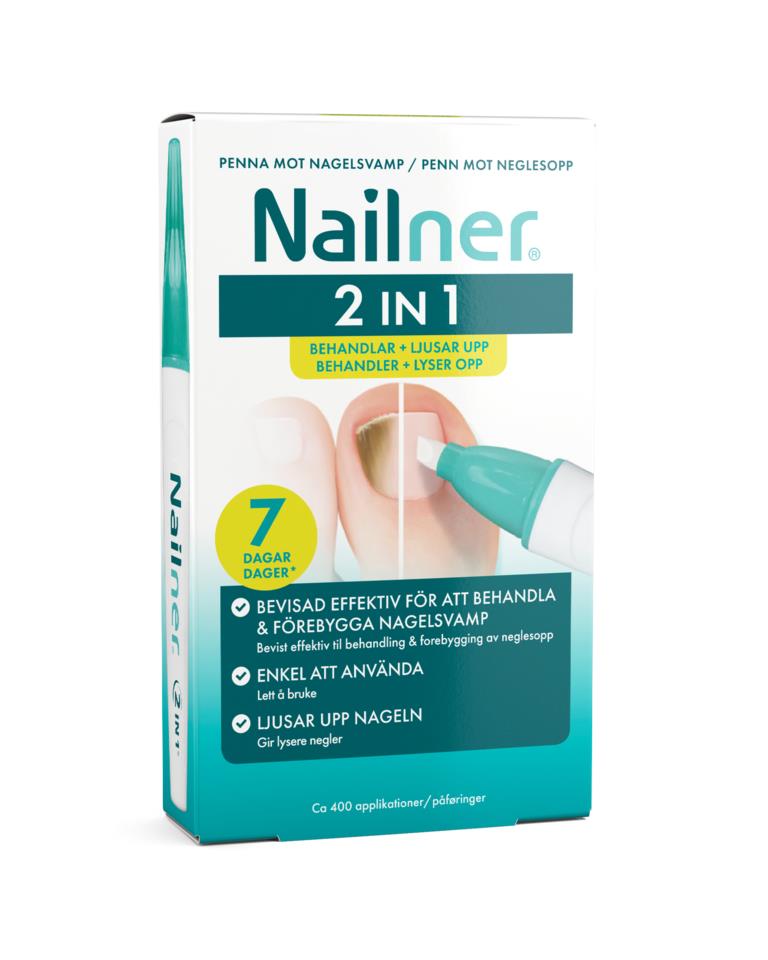 Nailner Nagelsvampsbehandling Penna 2-i-1 1st