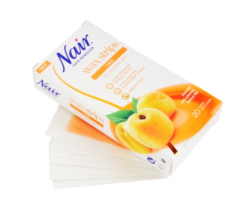Nair Hair Remover Apricot Wax Strips Face