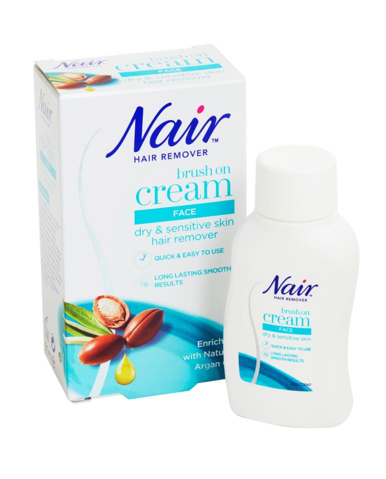 Nair Hair Removal Cream Brush-On Face 50ml