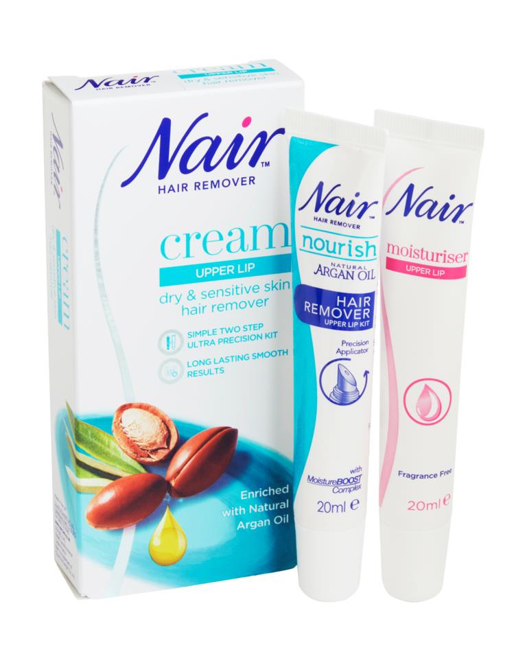 Nair Hair Removal Cream Upper Lip Kit2 x 20ml
