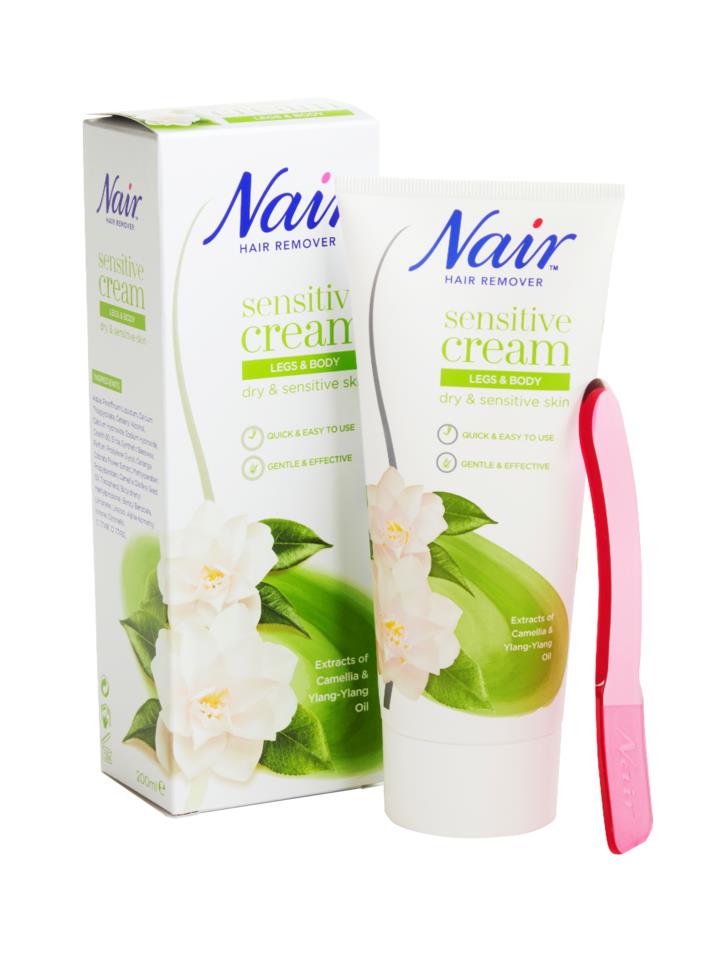 Nair Hair Removal Sensitive Hair Cream Legs & Body 200ml