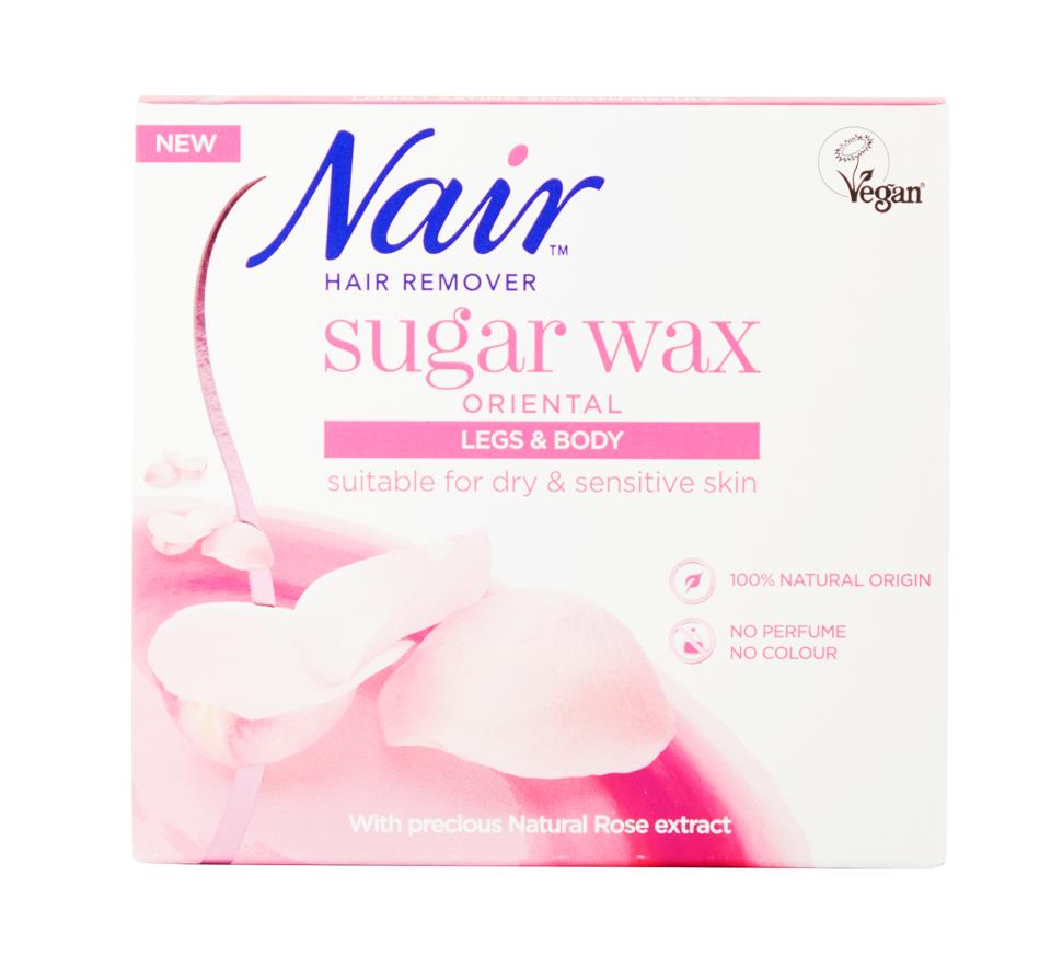Nair Rose Sugar Hot Wax Legs & Body 350ml