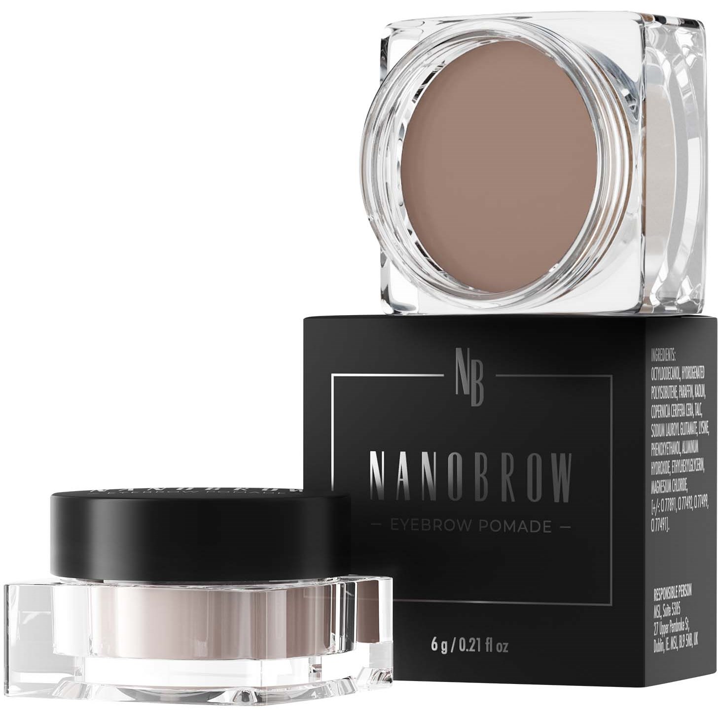 Läs mer om Nanobrow Eyebrow Pomade Medium Brown