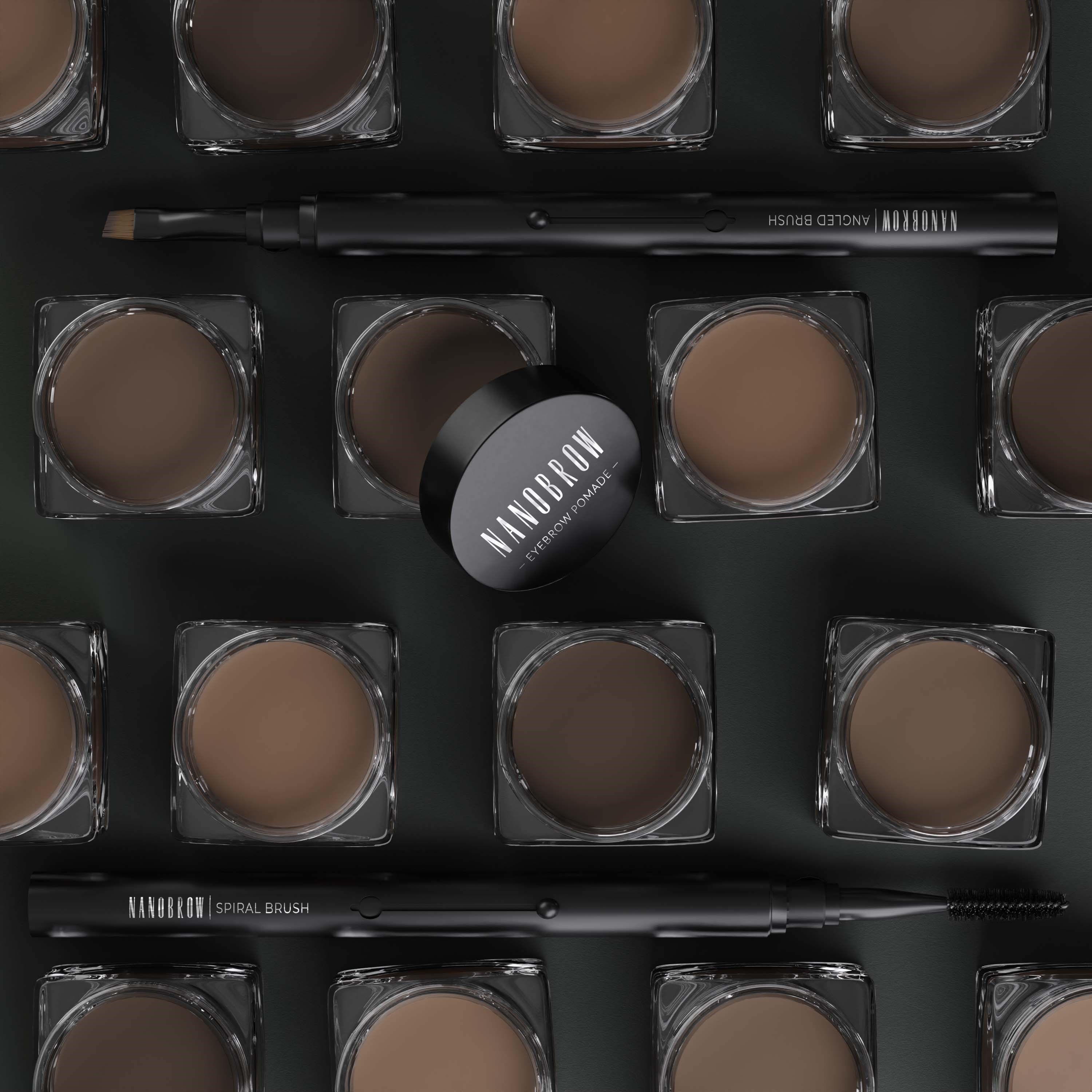 Nanobrow Eyebrow Pomade Medium Brown (obrázok 4)