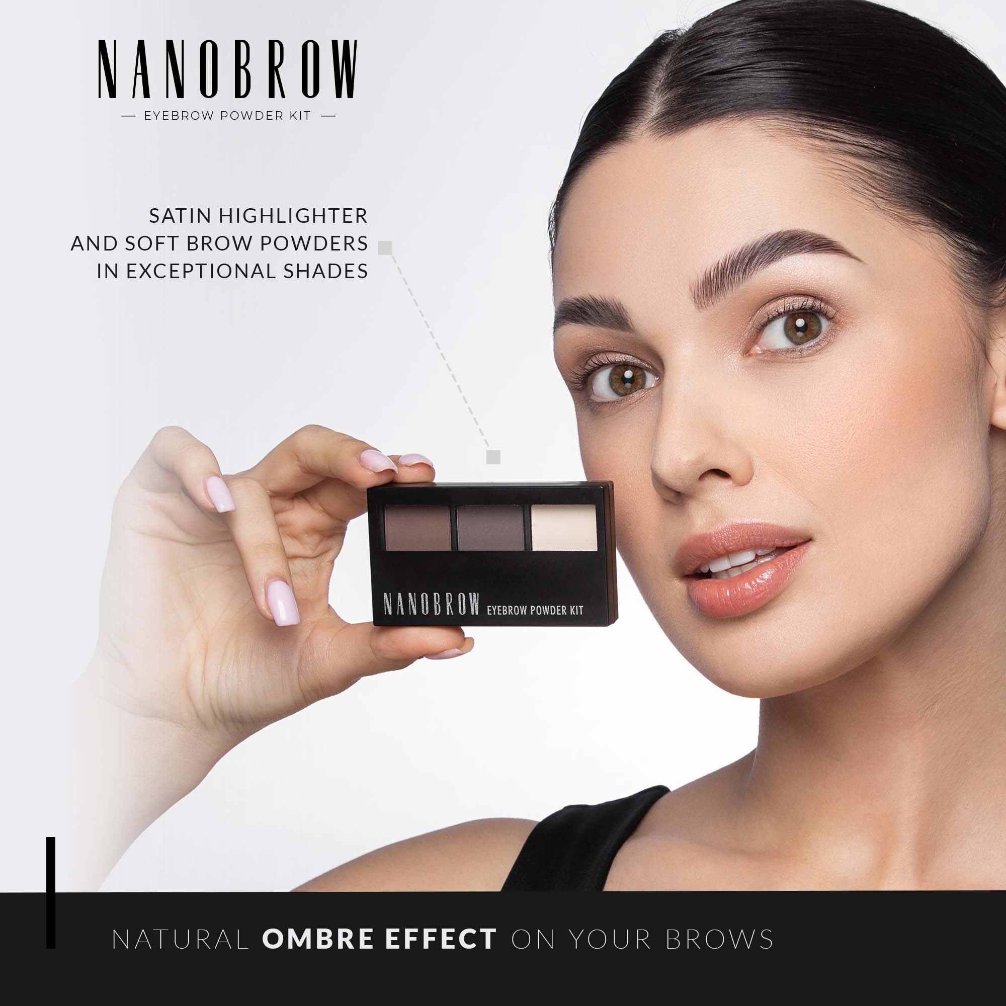 Nanobrow Eyebrow Powder Kit Medium (obrázok 4)