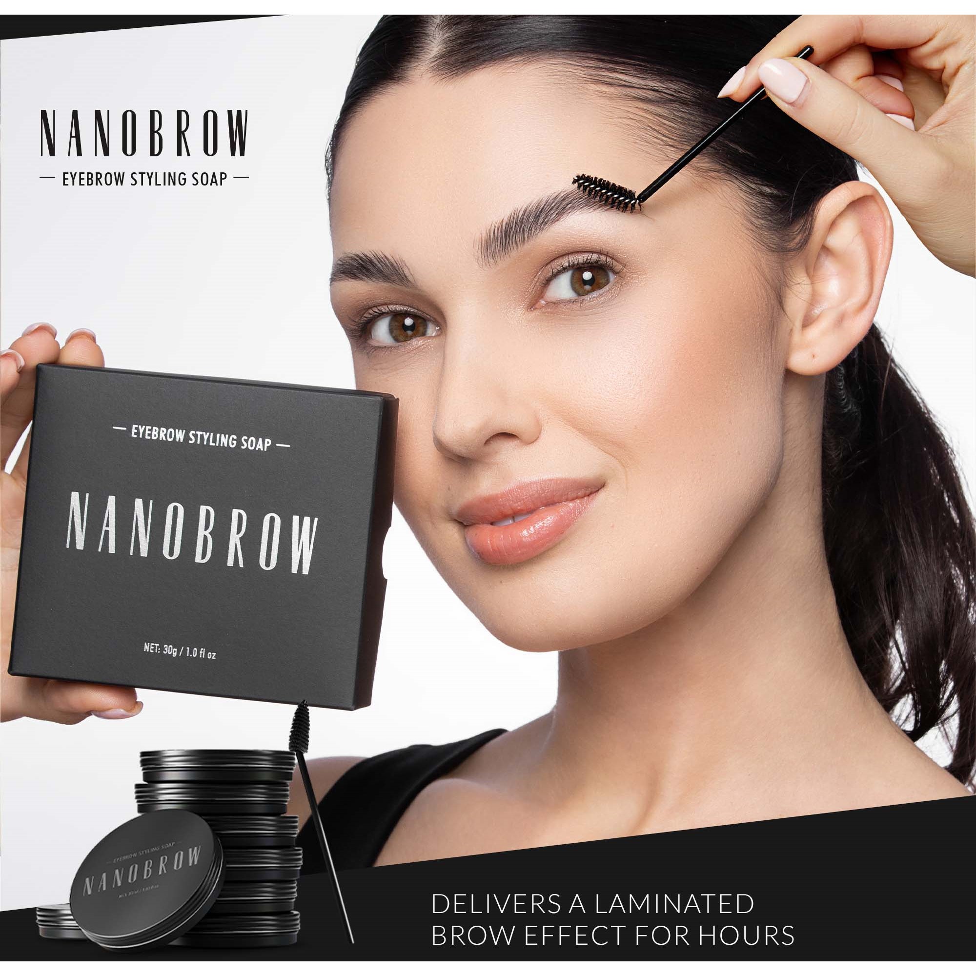 Nanobrow Eyebrow Styling Soap 30 g (obrázok 3)