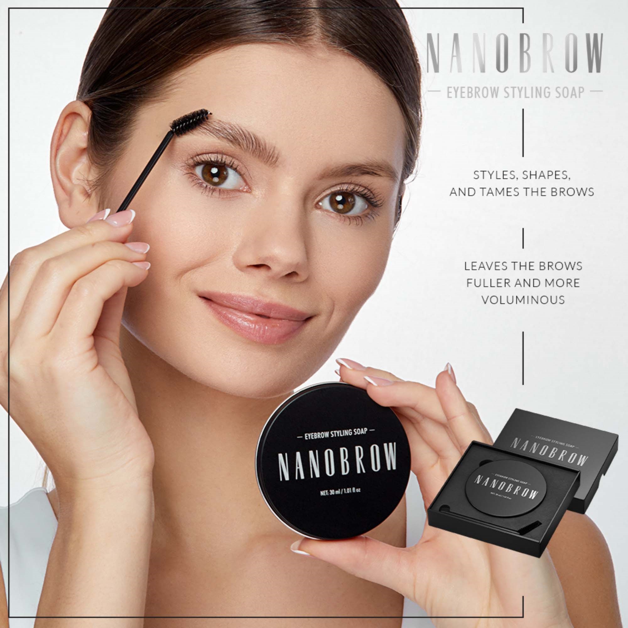 Nanobrow Eyebrow Styling Soap 30 g (obrázok 4)
