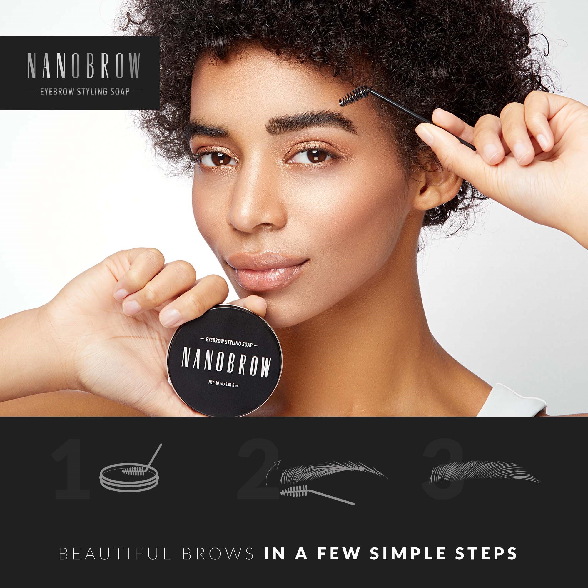 Nanobrow Eyebrow Styling Soap 30 g (obrázok 5)