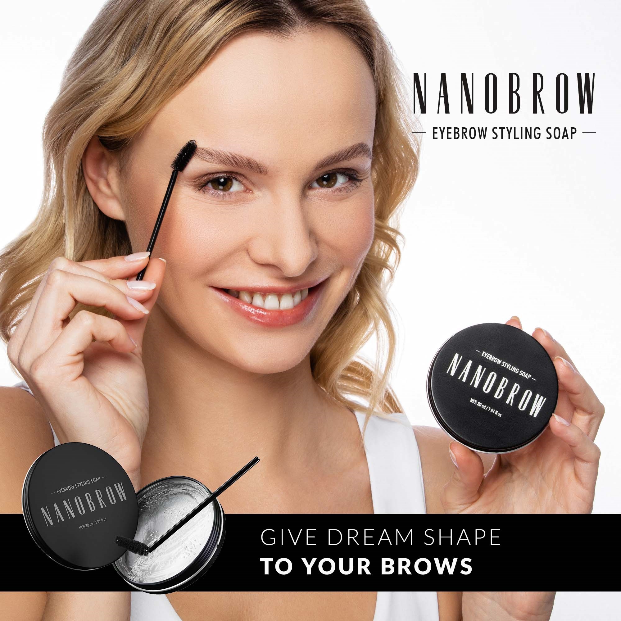 Nanobrow Eyebrow Styling Soap 30 g (obrázok 7)