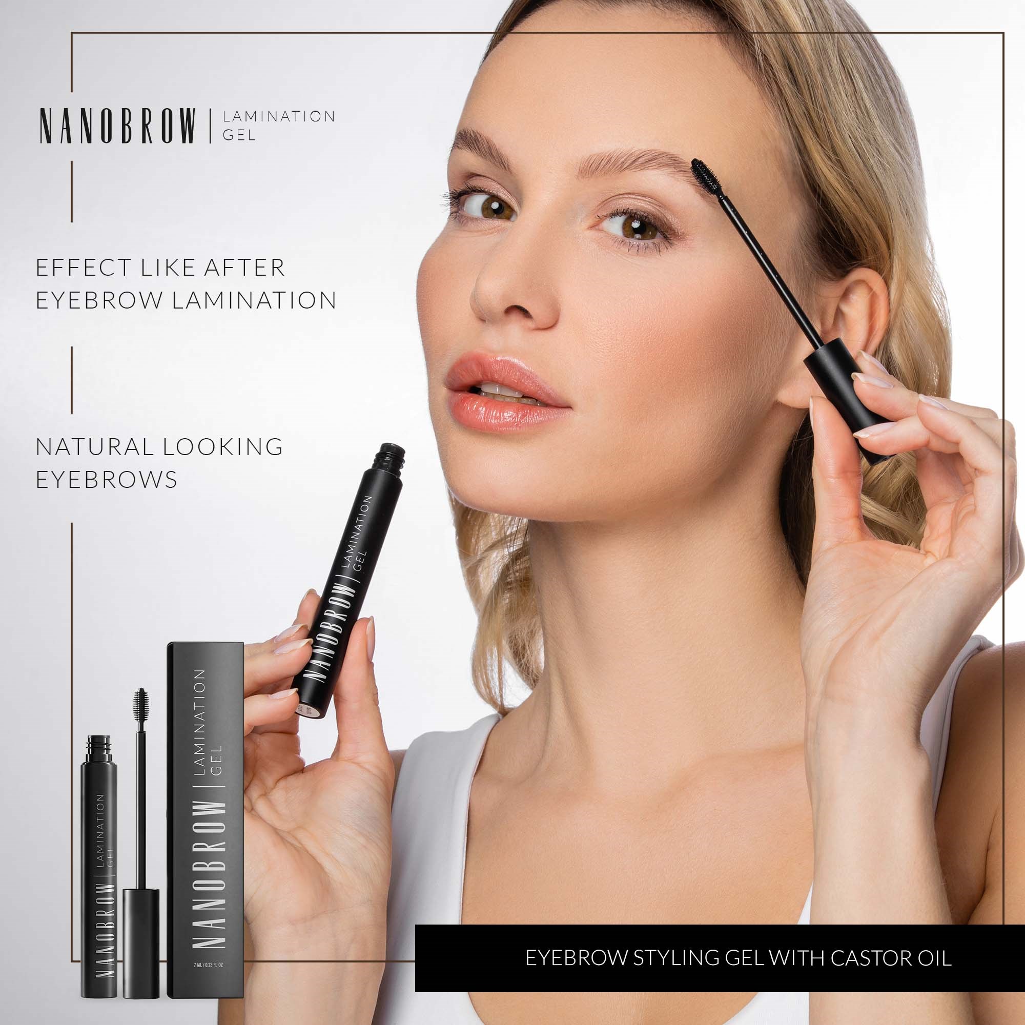 Nanobrow Lamination Gel Transparent (obrázok 3)