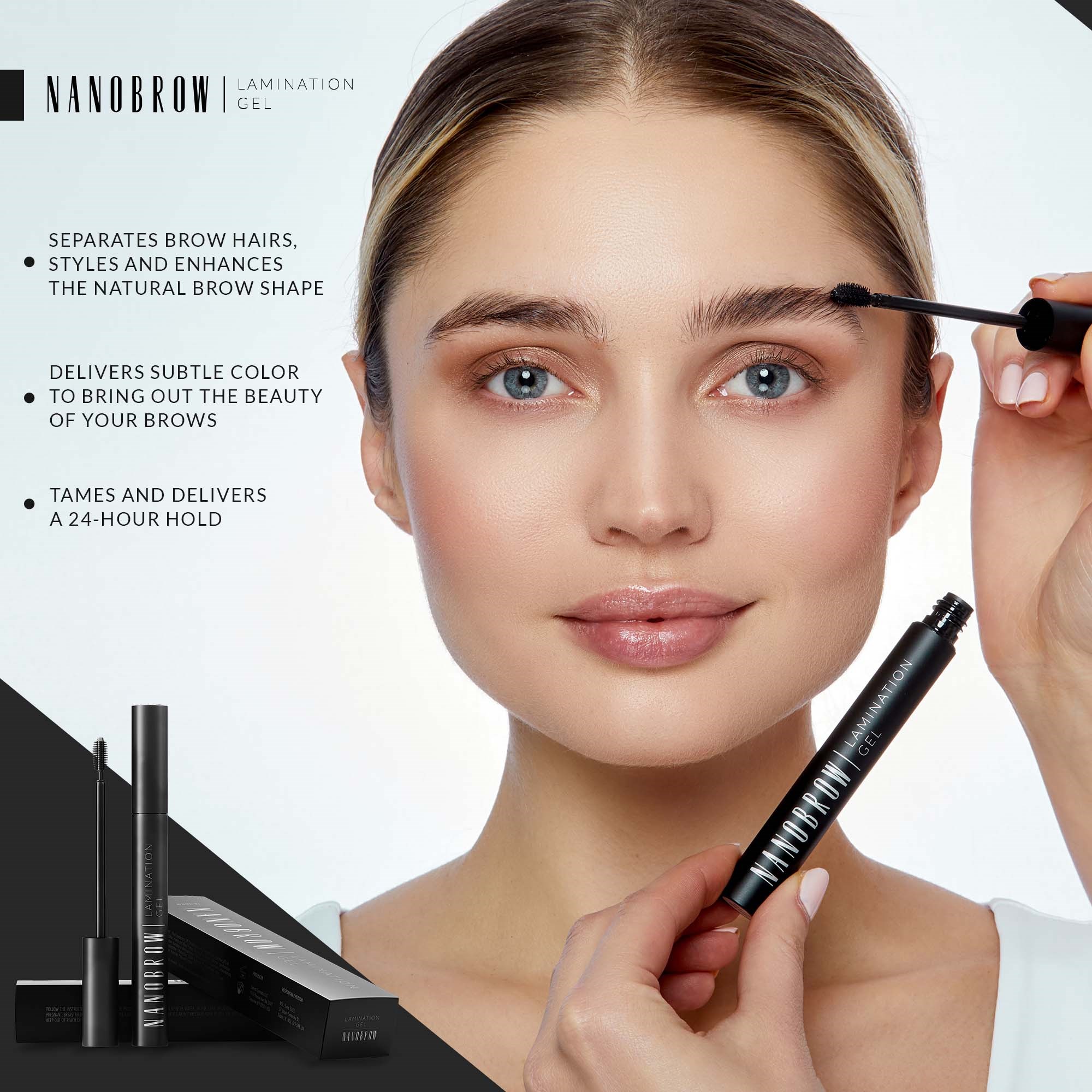 Nanobrow Lamination Gel Transparent (obrázok 7)