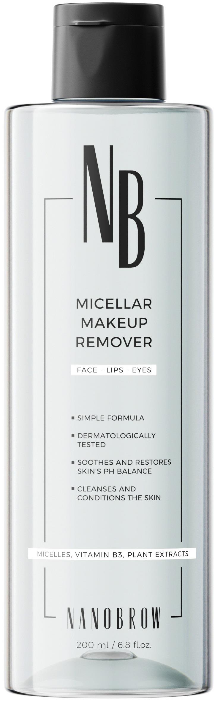 Nanobrow Micellar Makeup Remover 200 ml