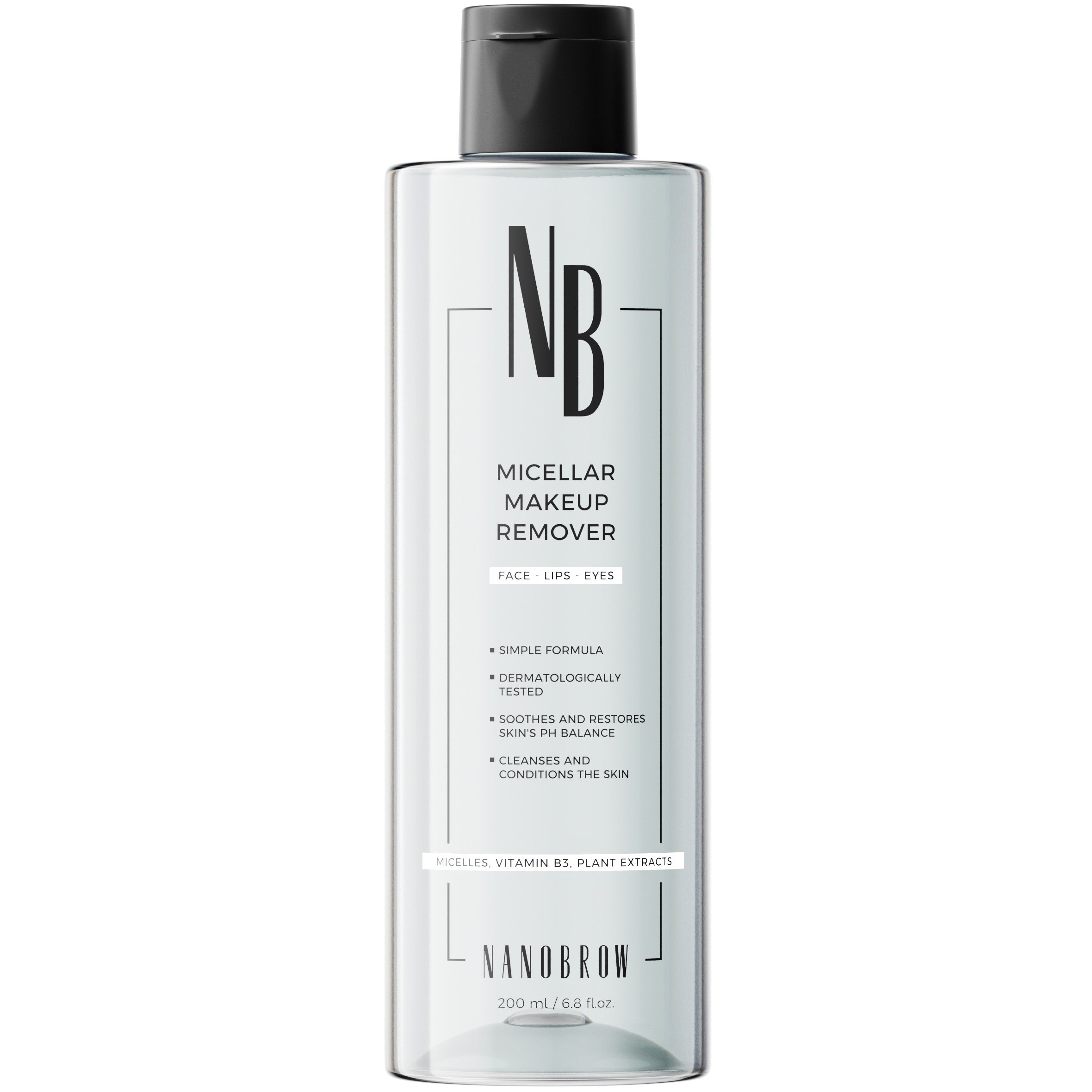 Nanobrow Micellar Makeup Remover 200 ml