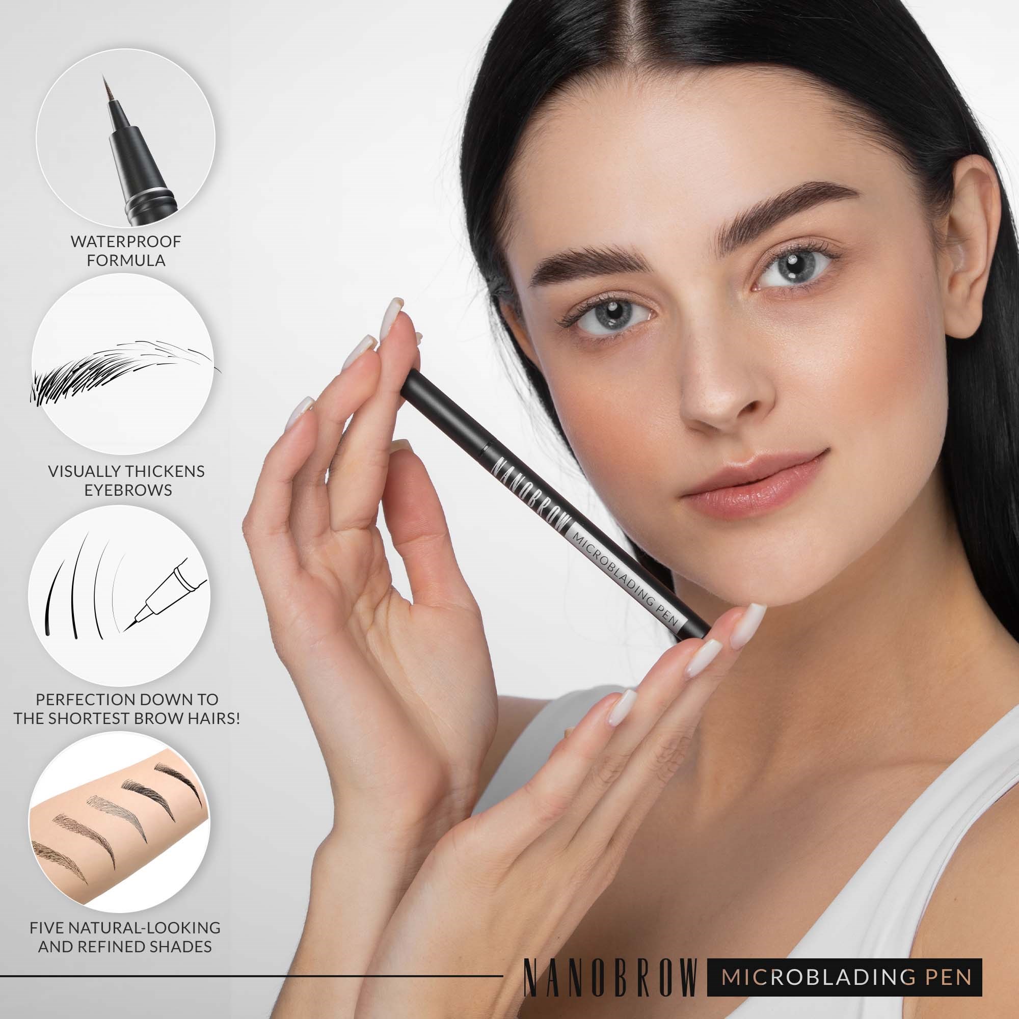 Nanobrow Microblading Pen Ash Blonde (obrázok 5)
