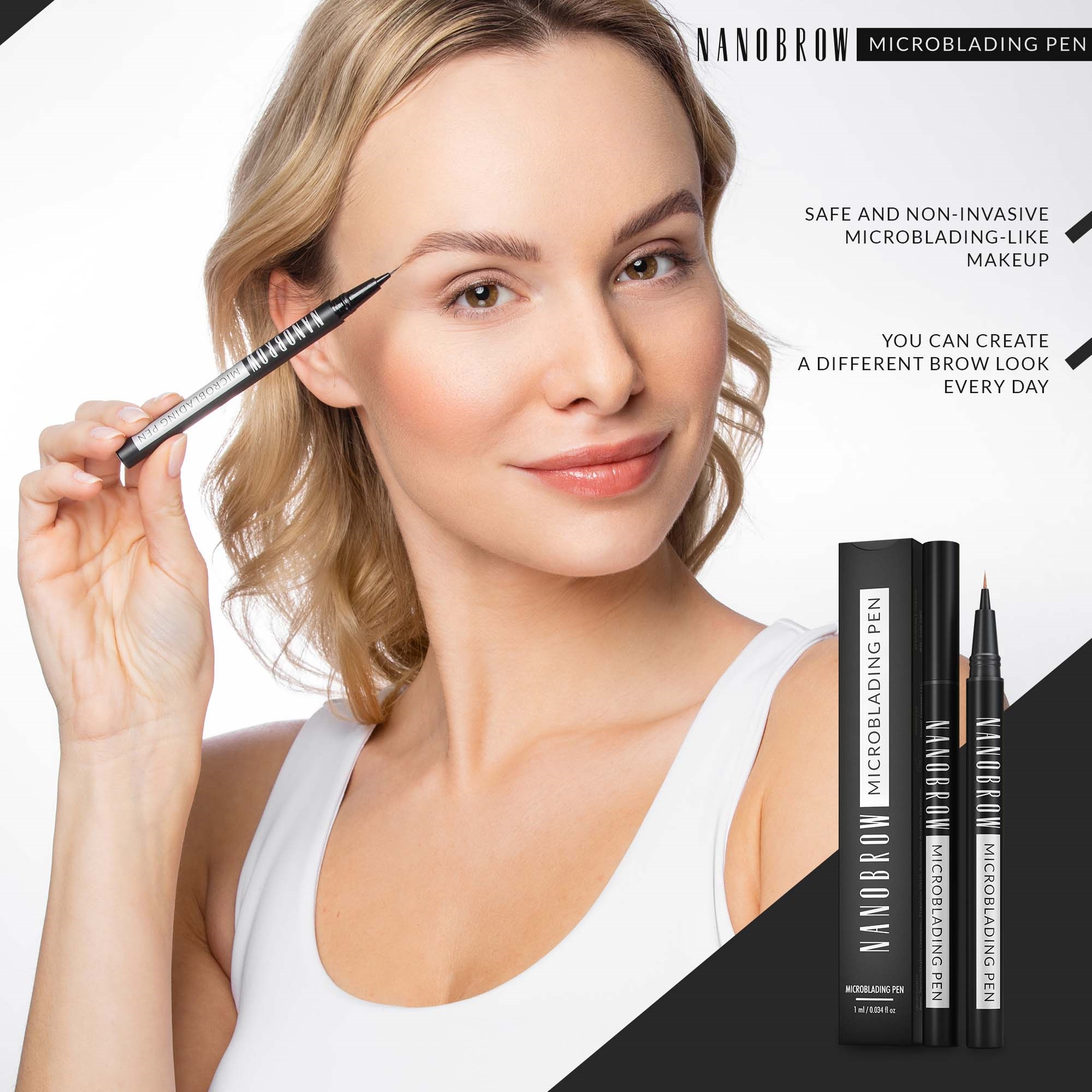 Nanobrow Microblading Pen Espresso (obrázok 7)