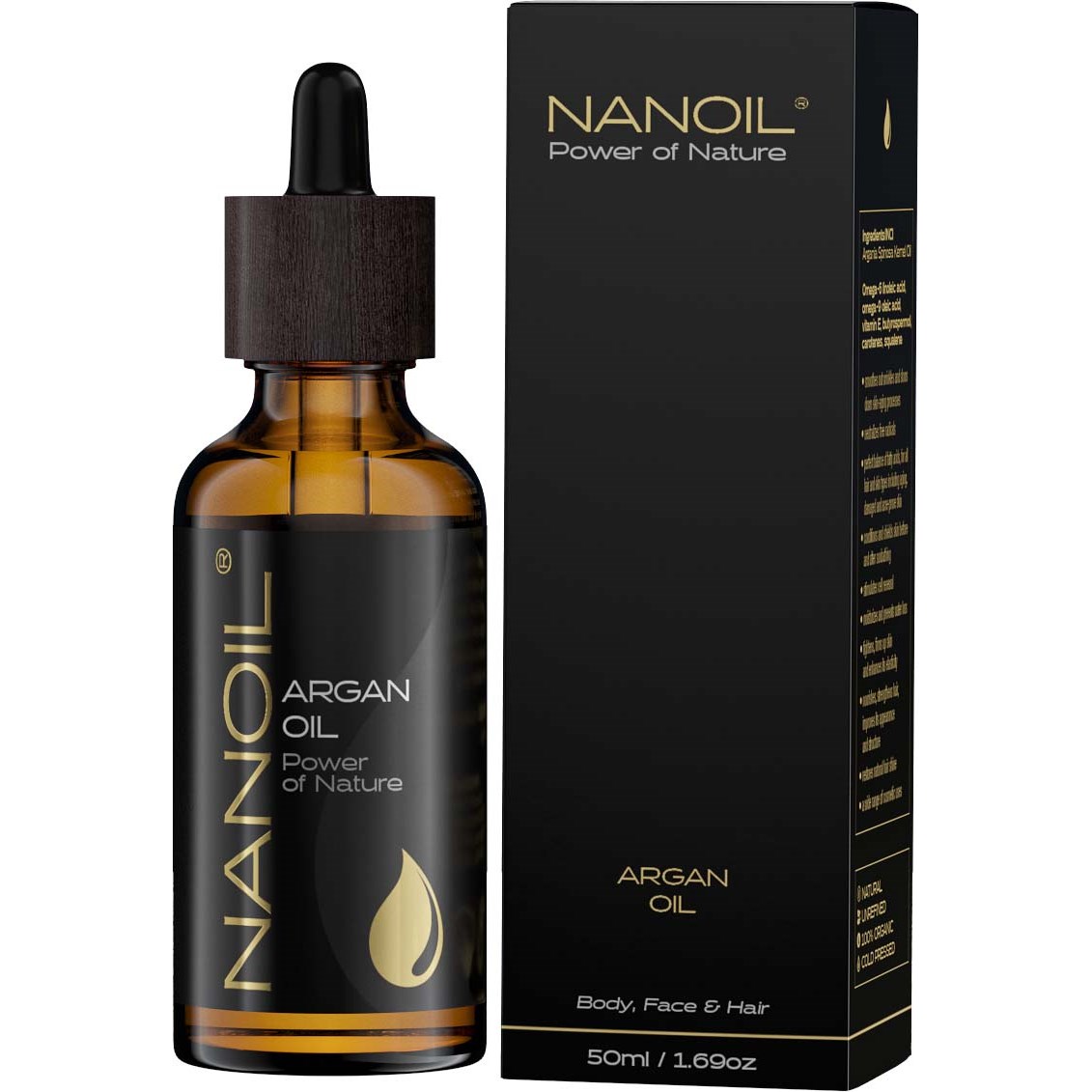 Läs mer om Nanoil Argan Oil 50 ml